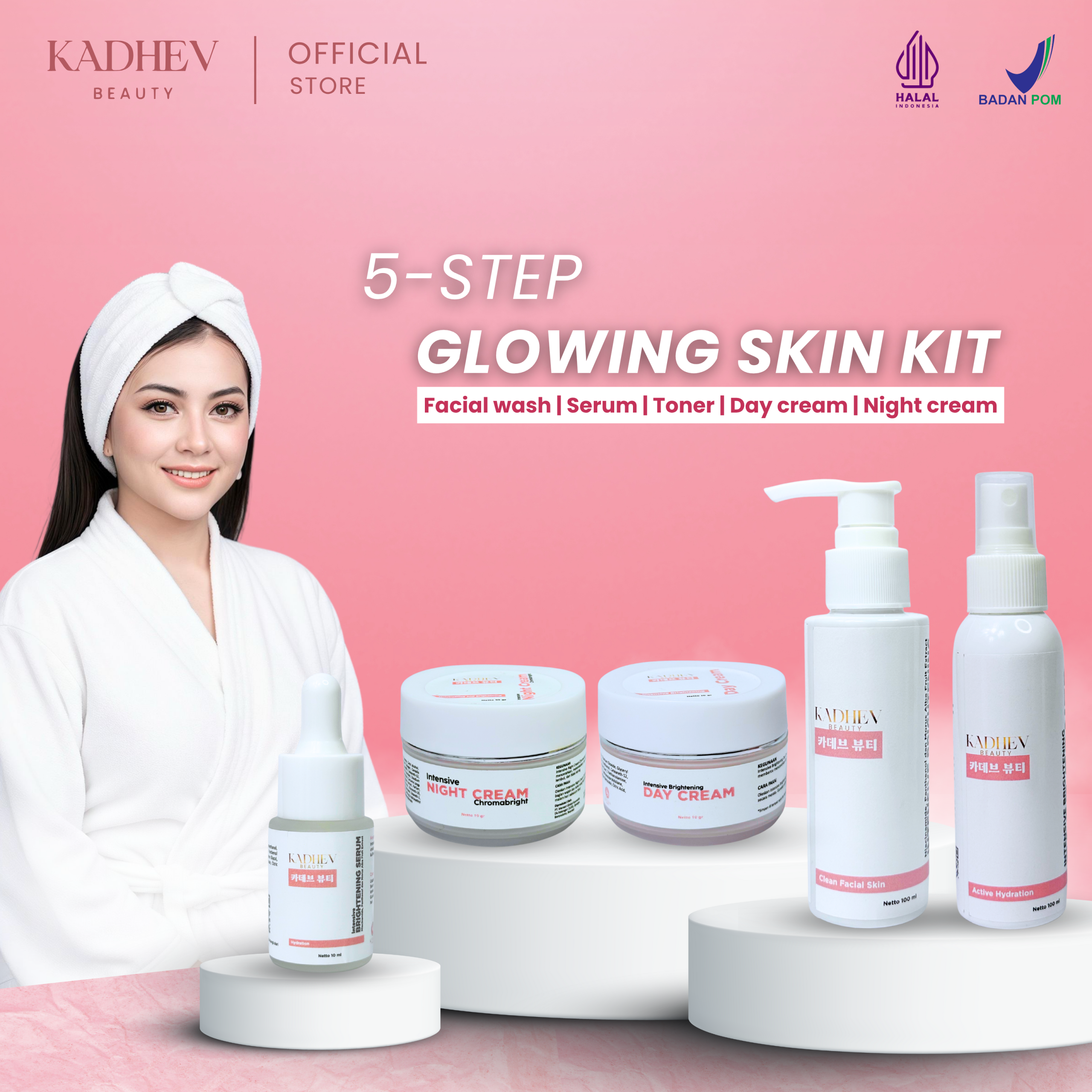 Paket Bundle Khadev Beauty